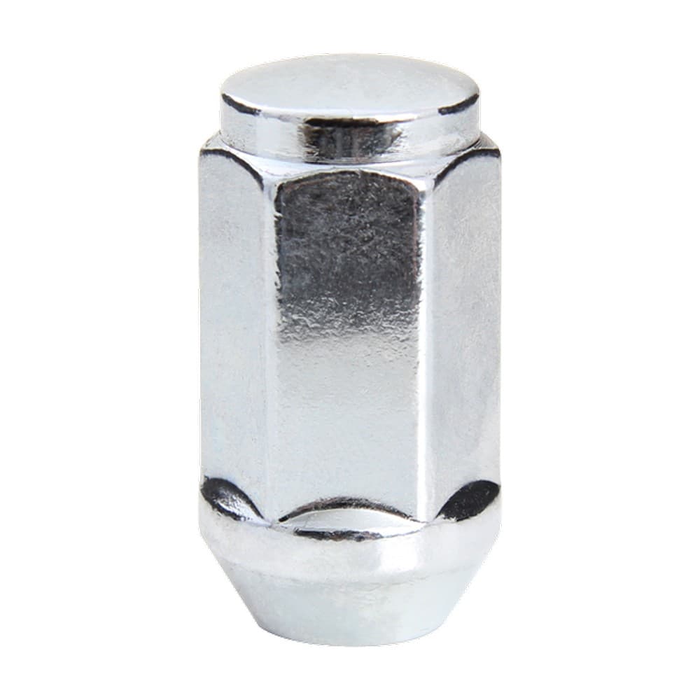 1/2 Acorn Nut Bulge Long 21mm Chrome (PN1573CH)