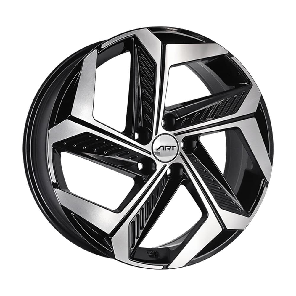 REPLICA 222 19×7.5 5x114.3 ET50 — Gloss Black - Machined Face