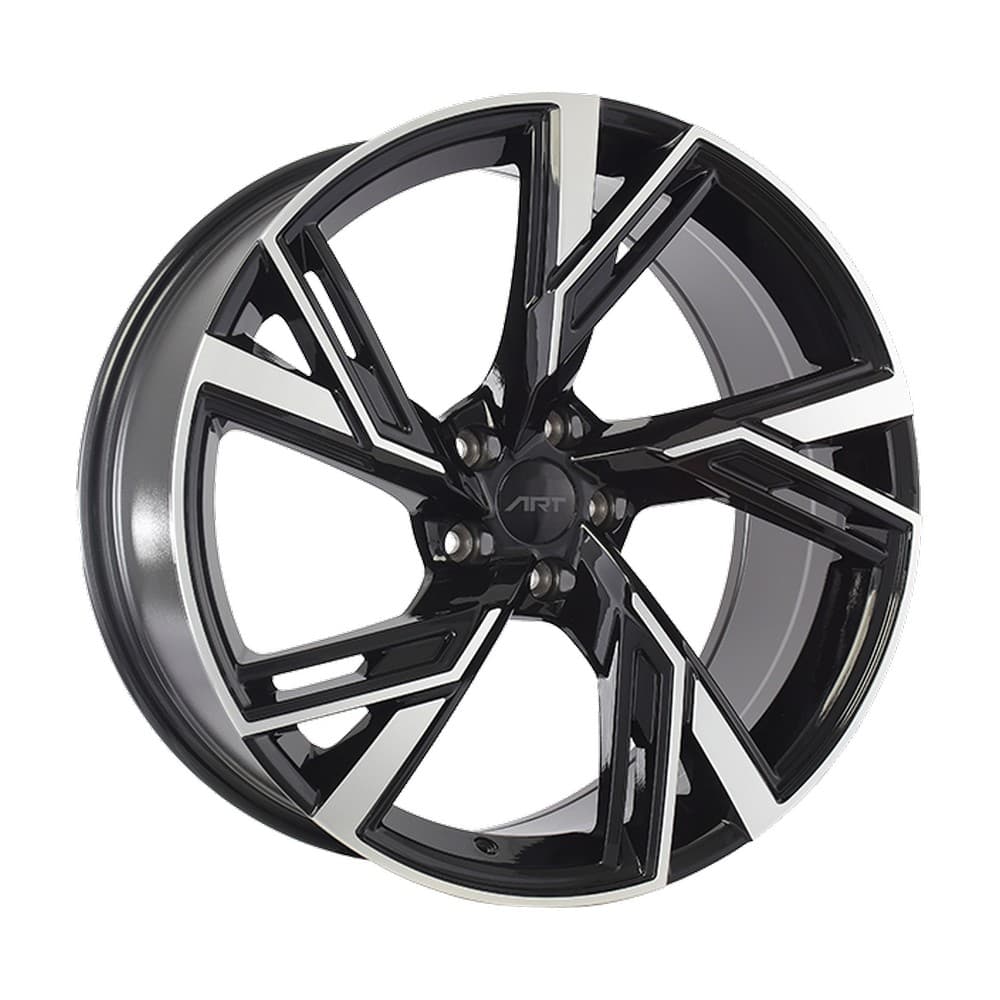 REPLICA 230 20×9.0 5x112 ET25 — Gloss Black - Machined Face