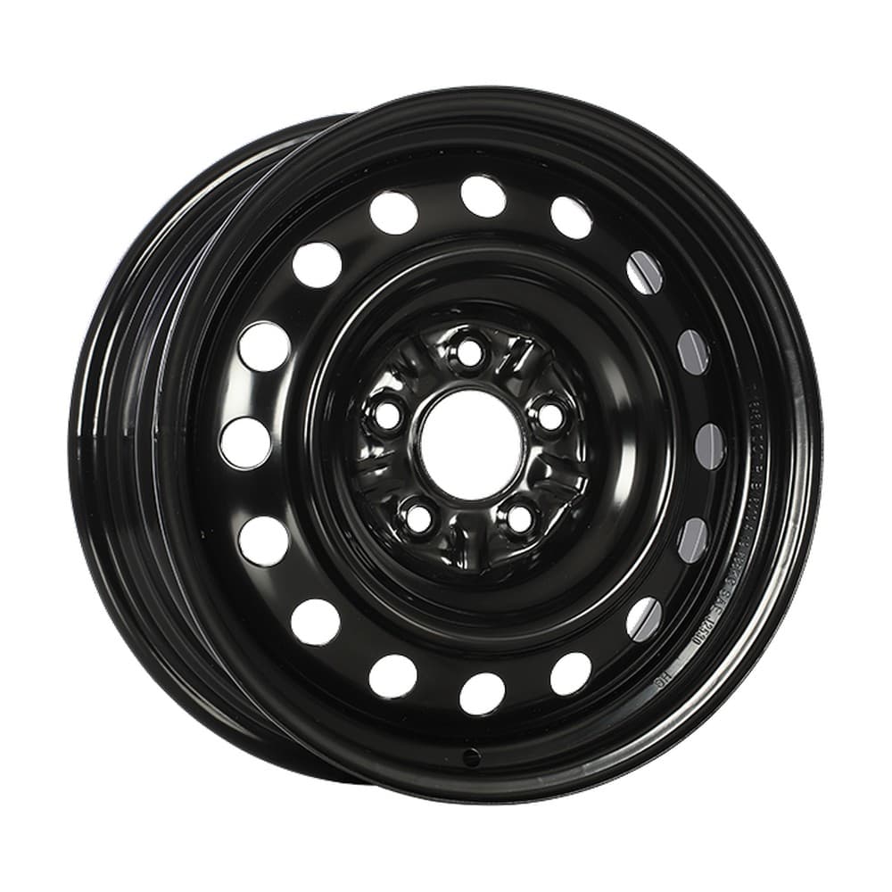 STEEL WHEEL 16×6.5 5x114.3 ET40 — Black Armour Coat