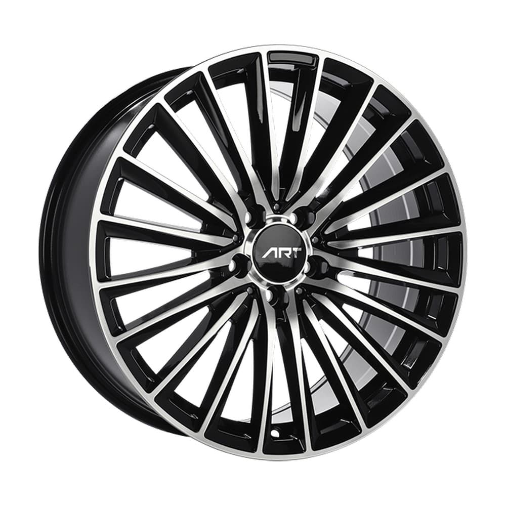 REPLICA 277 19×8.0 5x112 ET35 — Gloss Black - Machined Face