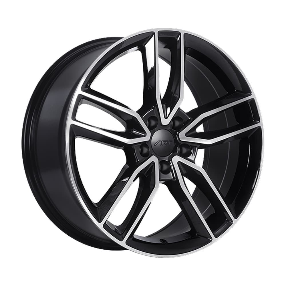 REPLICA 177 18×8.0 5x112 ET35 — Gloss Black - Machined Face
