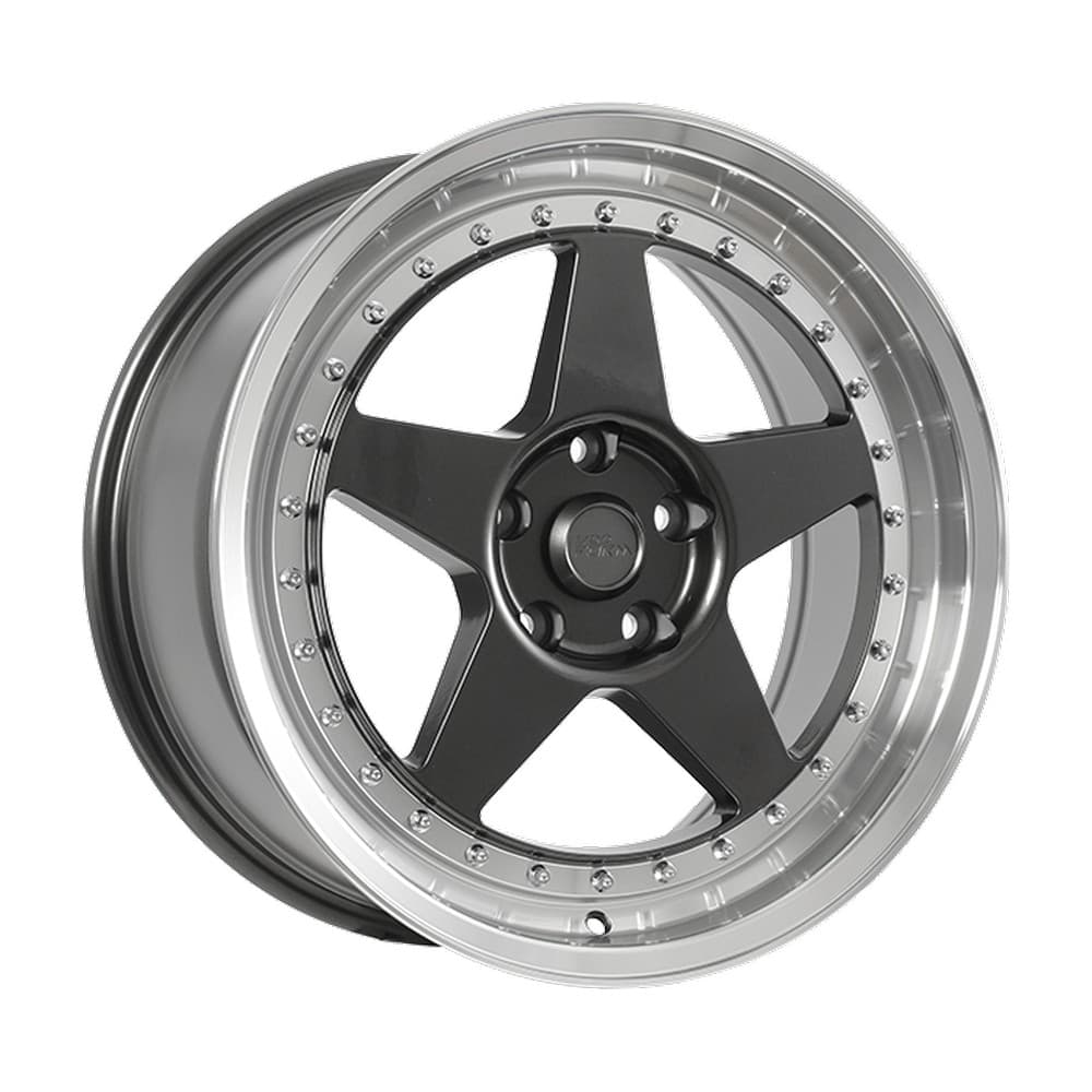 FF15 18×8.5 5x114.3 ET35 — Gunmetal - Machined Lip