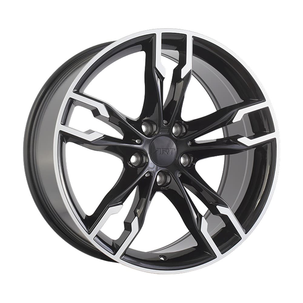 REPLICA 165 18×8.0 5x120 ET35 — Gloss Black - Machined Face