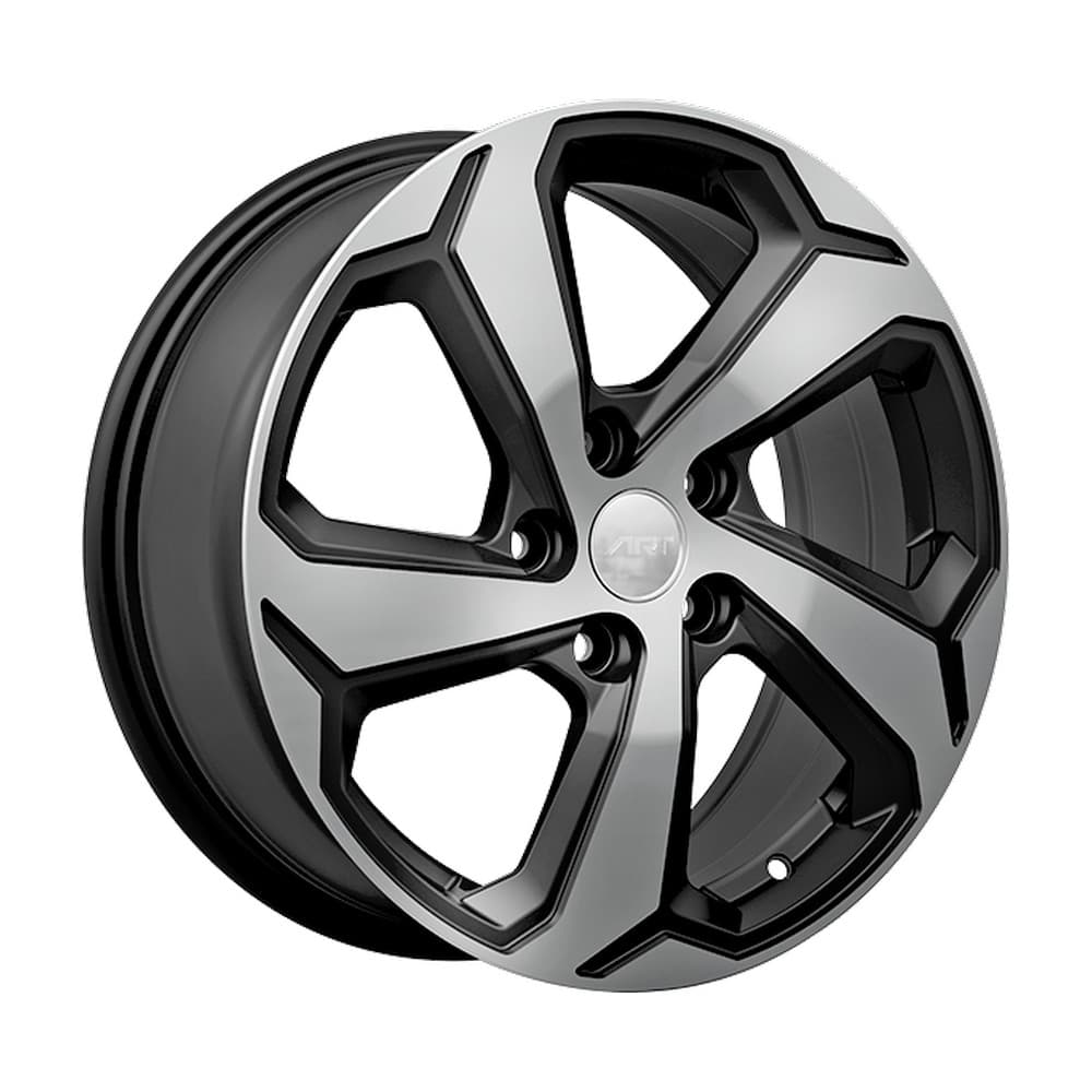 REPLICA 343 17×7.0 5x114.3 ET35 — Gloss Black - Machined Face