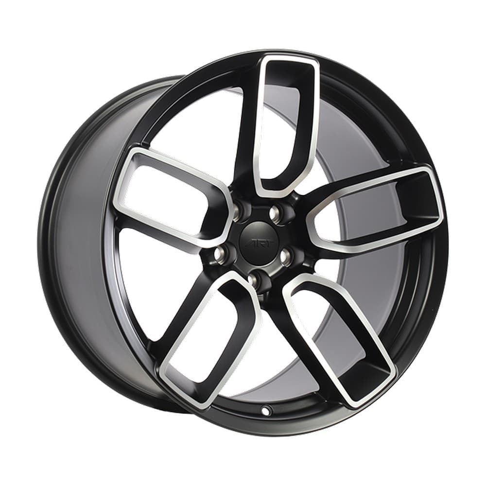 REPLICA 348 20×11.0 5x115 ET20 — Satin Black - Machined Face