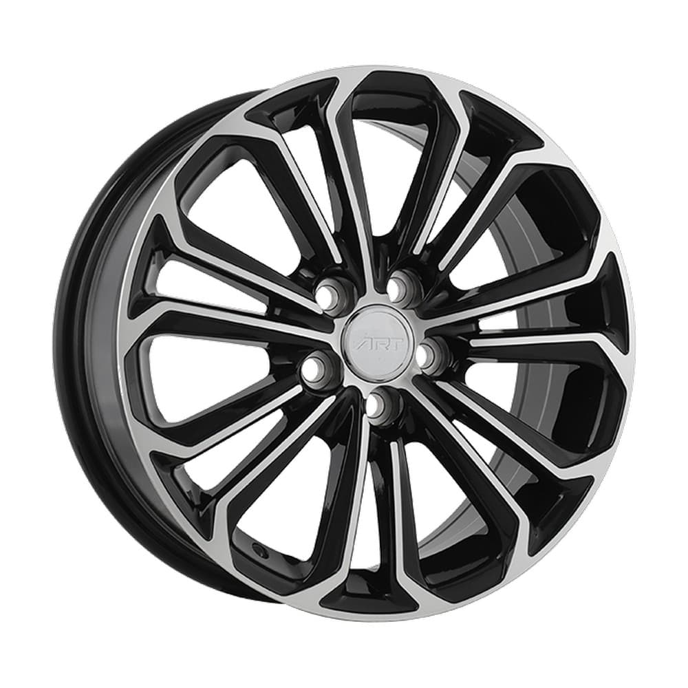 REPLICA 95 15×6.0 5x100 ET40 — Gloss Black - Machined Face