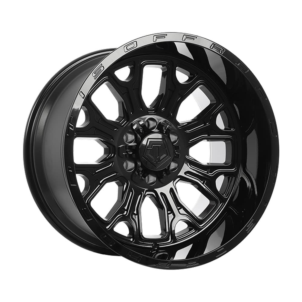 560 20×12.0 6x135/6x139.7 ET-44 — Gloss Black