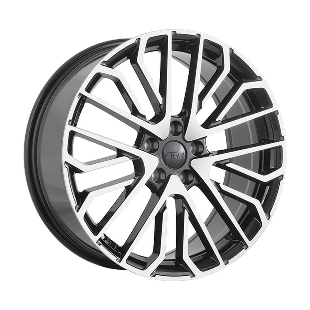 REPLICA 380 19×8.0 5x112 ET45 — Gloss Black - Machined Face