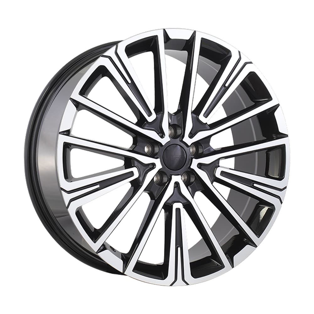 REPLICA 397 20×8.0 5x112 ET45 — Gloss Black - Machined Face