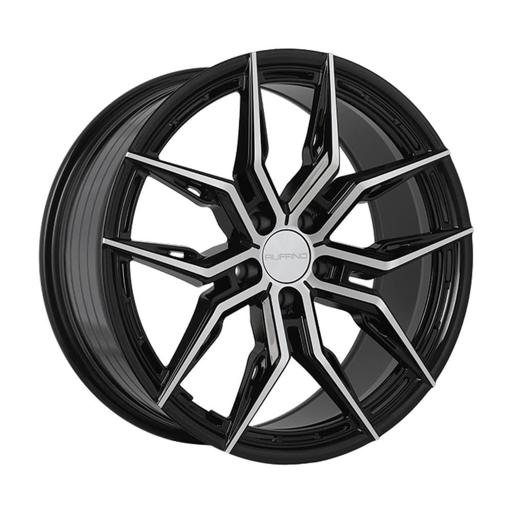 ELEGANZA 19×8.5 5x114.3 ET40 — Gloss Black - Machined Face