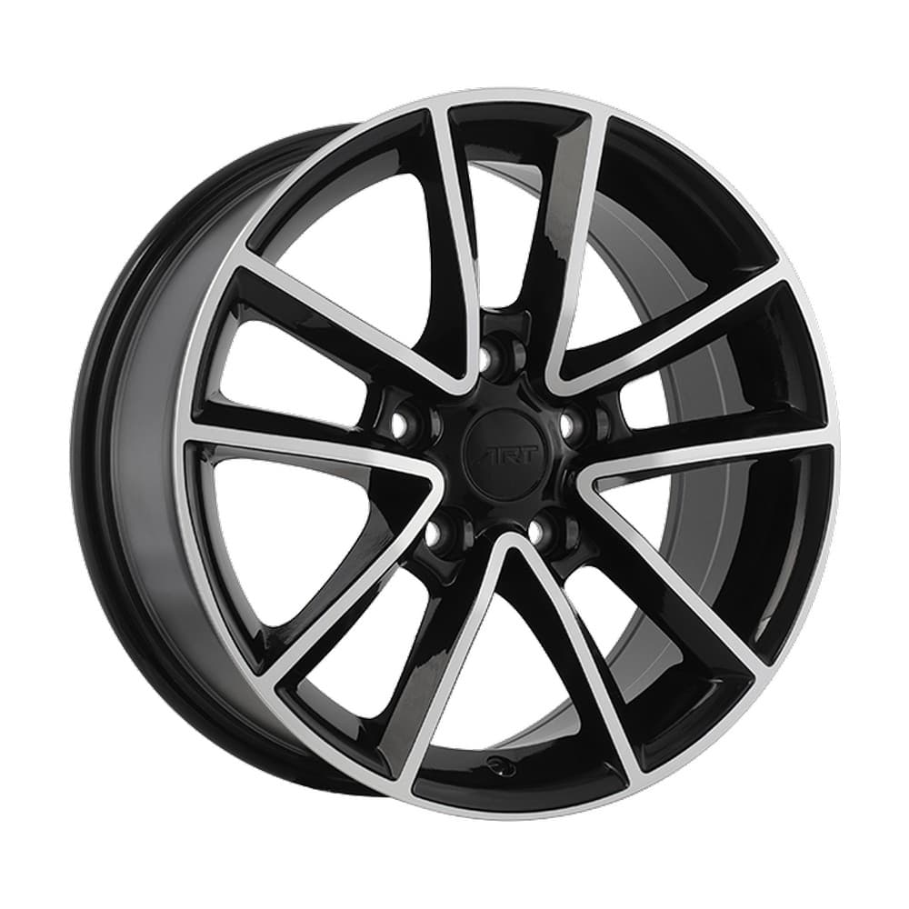 REPLICA 48 17×7.5 5x127 ET35 — Gloss Black - Machined Face