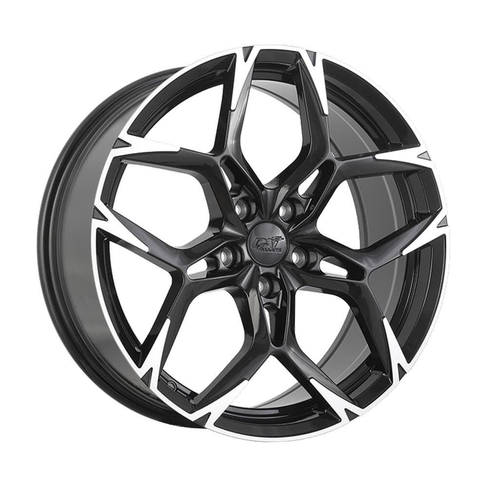 RAZOR-X 19×8.0 5x115 ET40 — Gloss Black - Machined Face