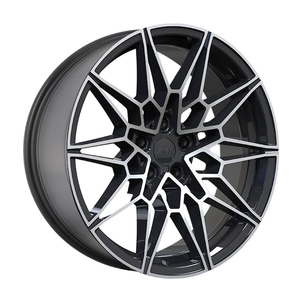 REPLICA 284 19×8.0 5x112 ET25 — Gloss Black - Machined Face