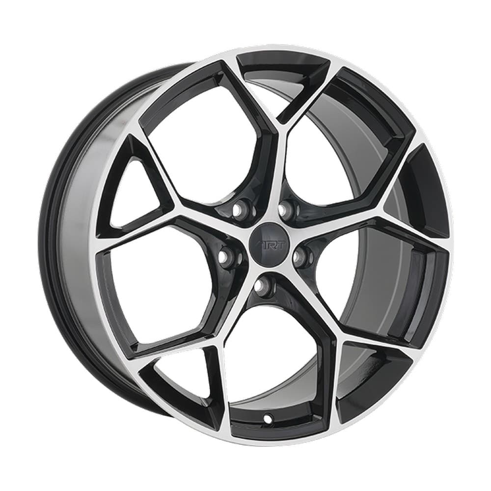 REPLICA 318 20×9.0 5x112 ET25 — Gloss Black - Machined Face
