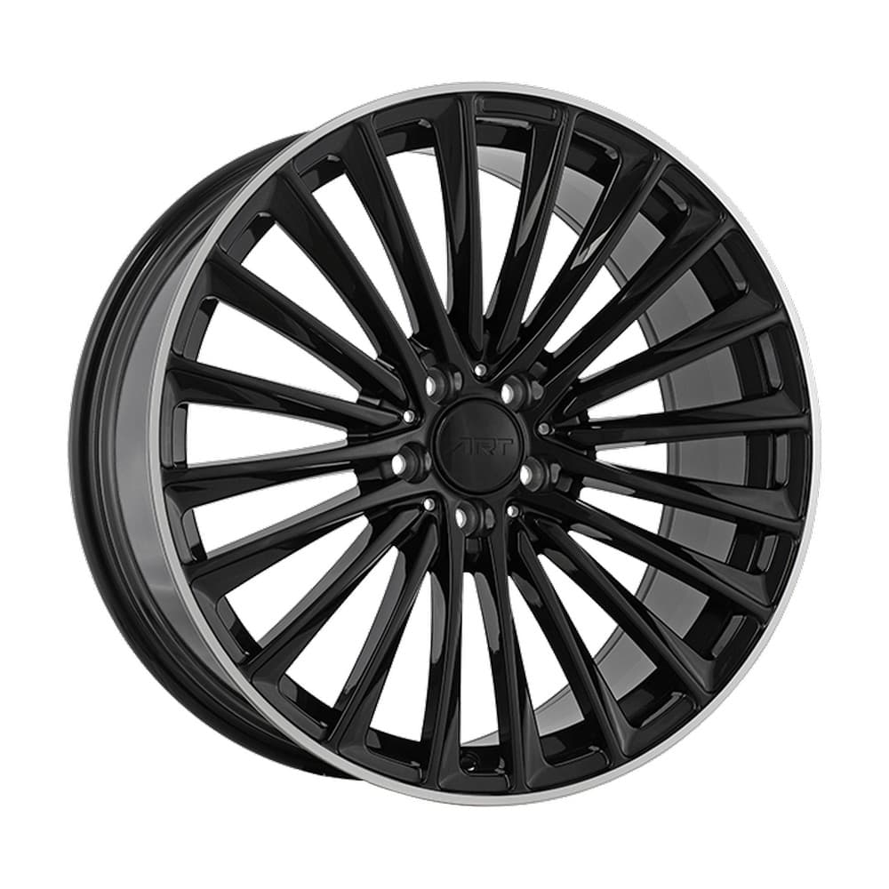 REPLICA 339 20×9.5 5x112 ET45 — Gloss Black - Machined Lip