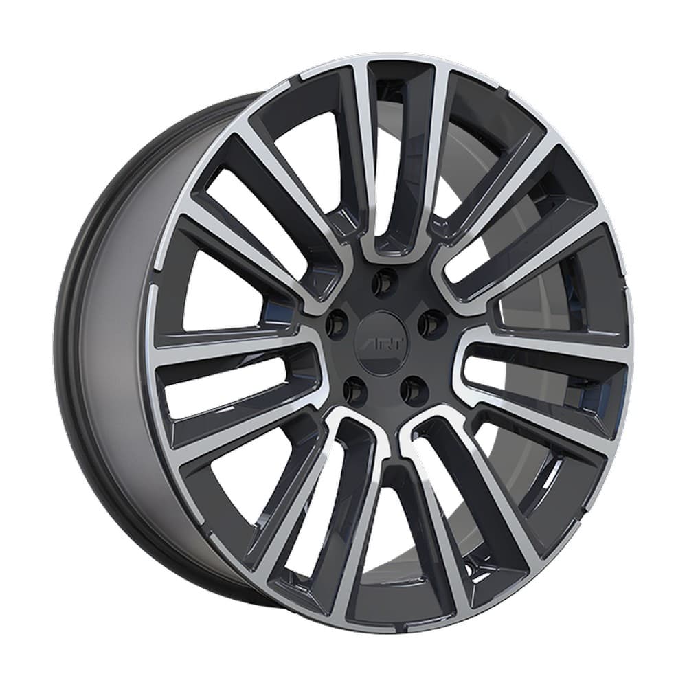 REPLICA 402 19×8.0 5x108 ET45 — Gloss Black - Machined Face