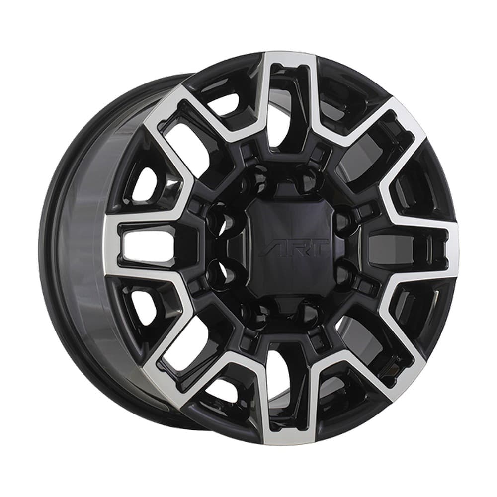 REPLICA 410 18×9.0 8x165.1 ET12 — Gloss Black - Machined Face