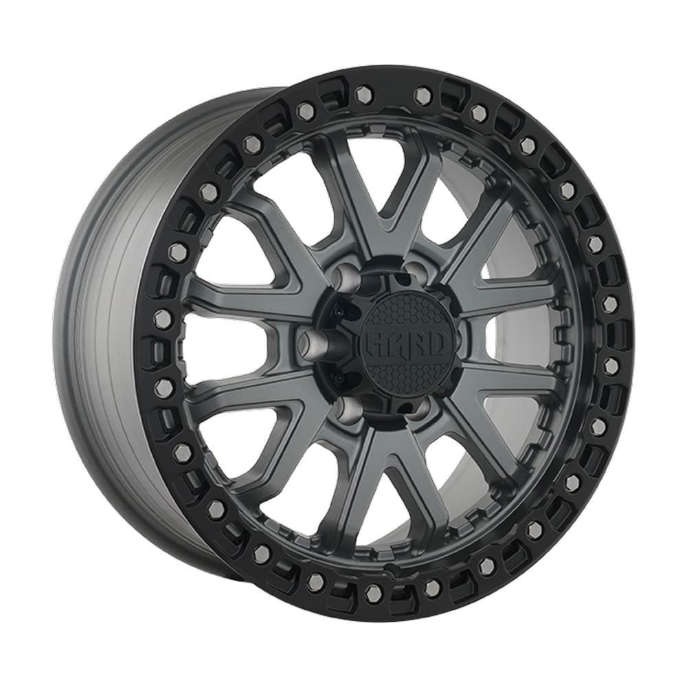 DUNE 18×8.5 6x135 ET25 — Satin Gray - Black Lip