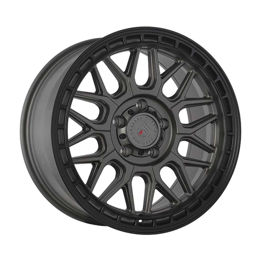 XR11 18×9.0 5x127 ET20 — Satin Gray - Black Lip