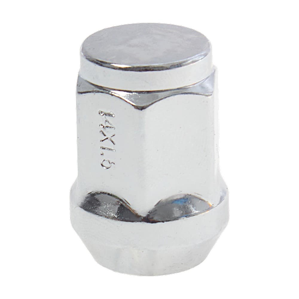 14x1.50 Acorn Nut Bulge 21mm Chrome