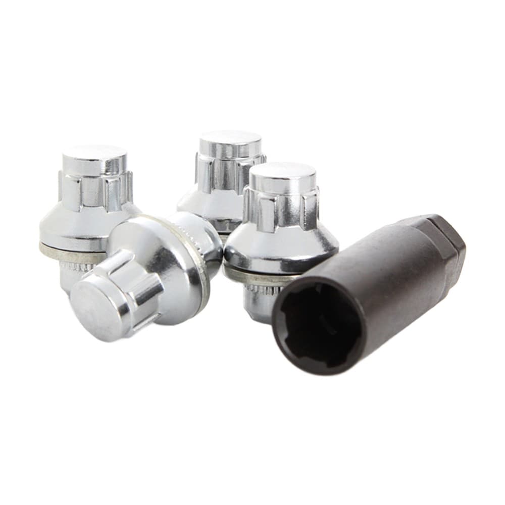 12x1.50 Nut W/Washer Locks 21mm Chrome