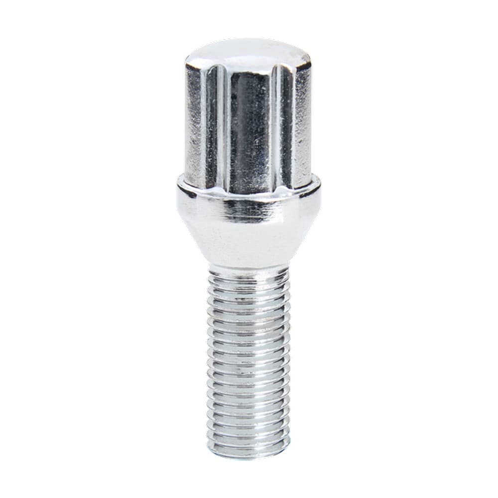 14x1.50 6-Spline Bolt Shank 28mm Chrome