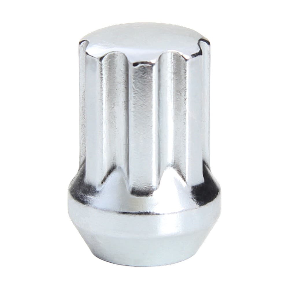 14x2.00 Spline Nut 7 Spline Chrome