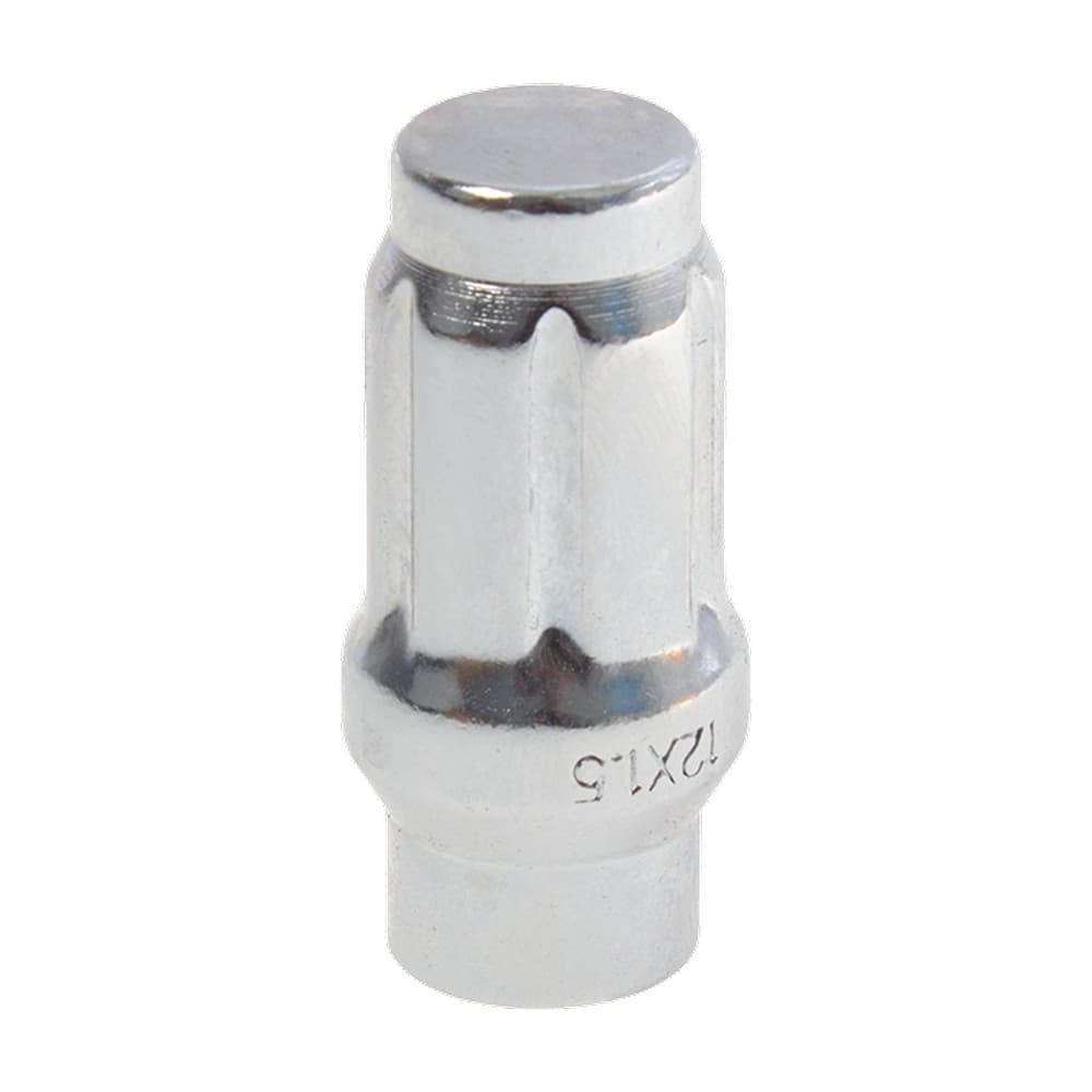 12x1.50 Spline E.T. Nut 6 Spline Chrome