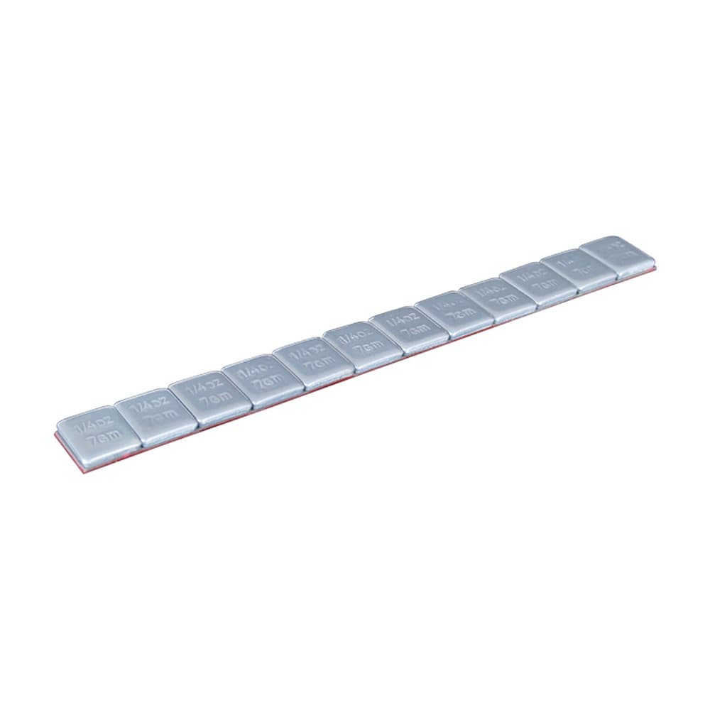 Regular Grey Stick-on Wheel Weights 15 Strips Of 6 Segments Of 1 Oz Made Of Steel