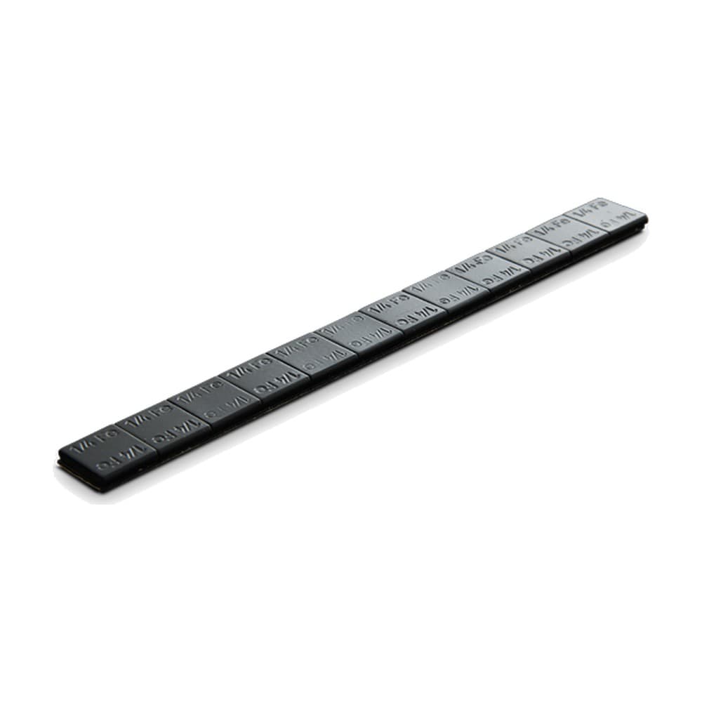 Thin Black Stick-on Wheel Weights 48 Strips Of 12 Segment Of 1/4 Oz Made Of Steel
