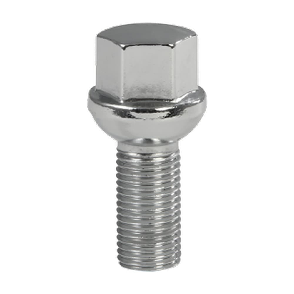 14x1.50 Bolt Radius R14 19mm Shank 28mm Chrome