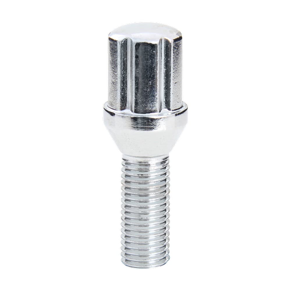 14x1.50 6-Spline Bolt Shank 33mm Chrome