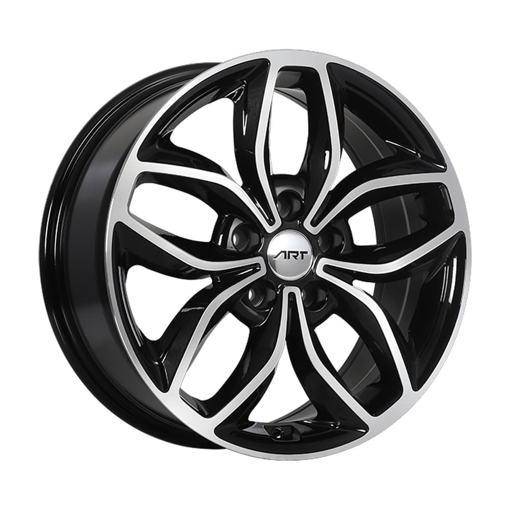 REPLICA 143 17×7.0 5x114.3 ET45 — Gloss Black - Machined Face
