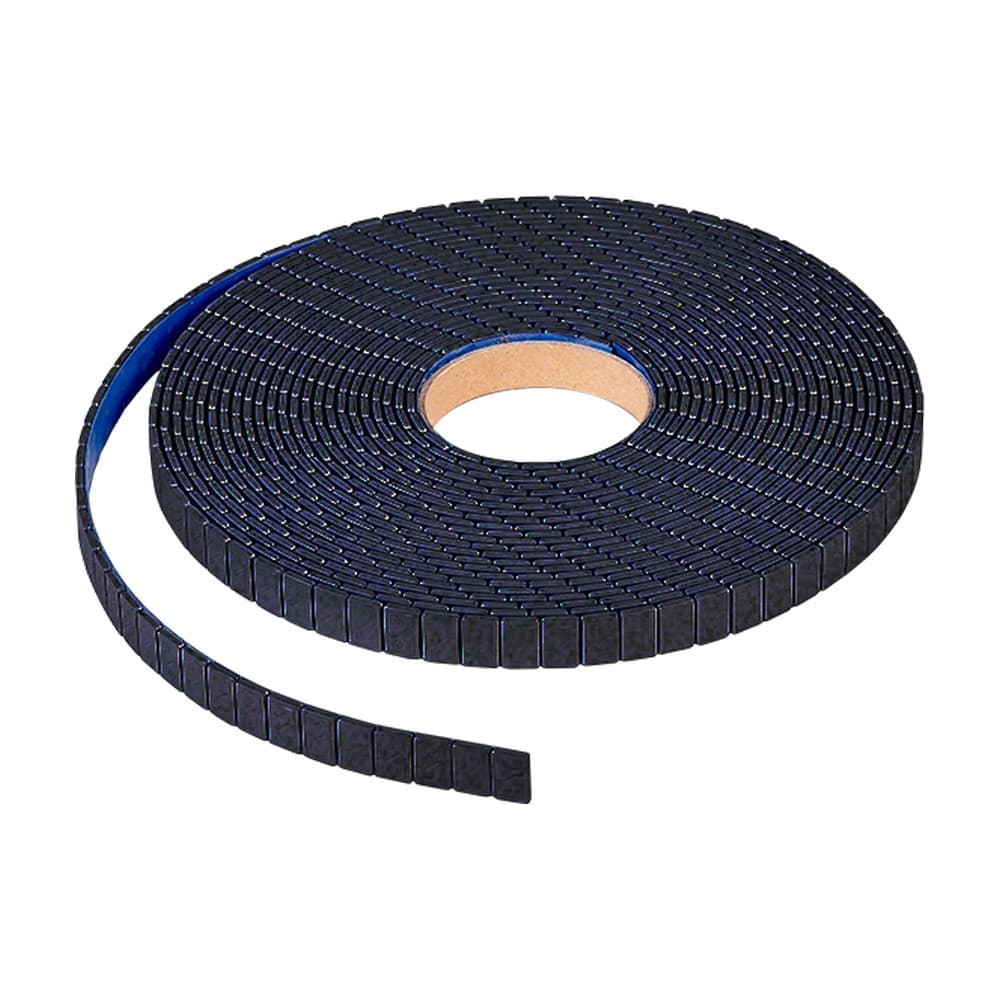 Roll Of Wheel Weights Stick-on Thin Black 840 Segments Of 1/4 Oz, (15.2 Lbs) Made Of Steel