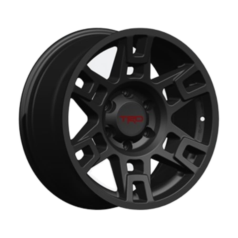 Ikon Alloy Wheel 17×8.0 6x139.7 ET10 — Matt Black - Direct Fit Toyota