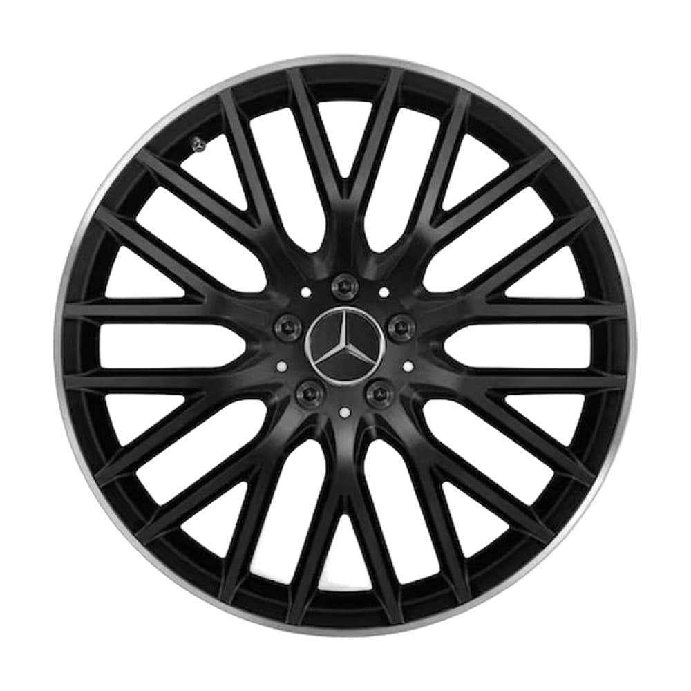 SuperSpeed Alloy Wheel 18×7.5 5x112 ET49 — Black, Mercedes Orginal, Made in Czech Republic