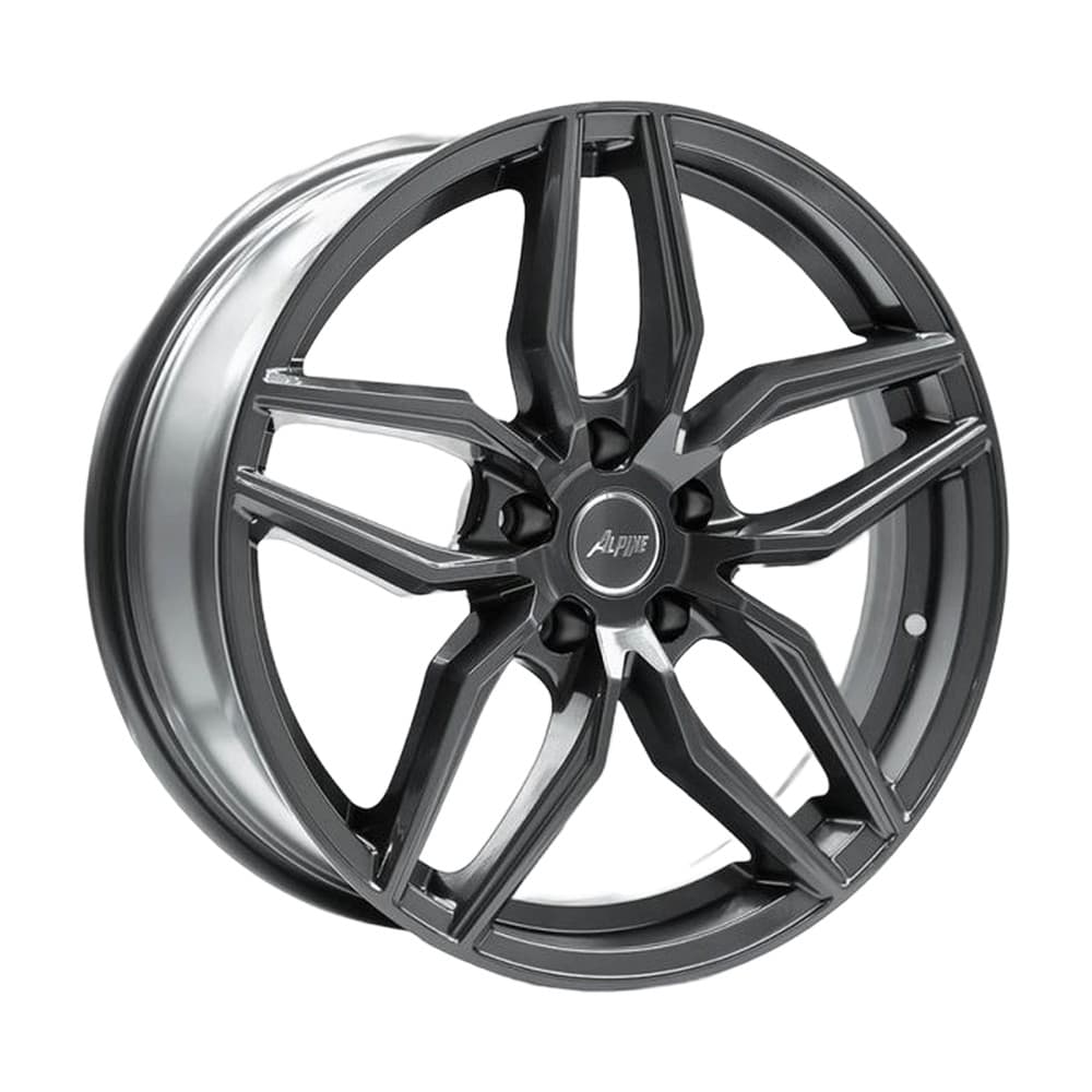 SuperSpeed Alloy Wheel 17×8 5x112 ET42 — Gloss Gunmetal / Matt Black
