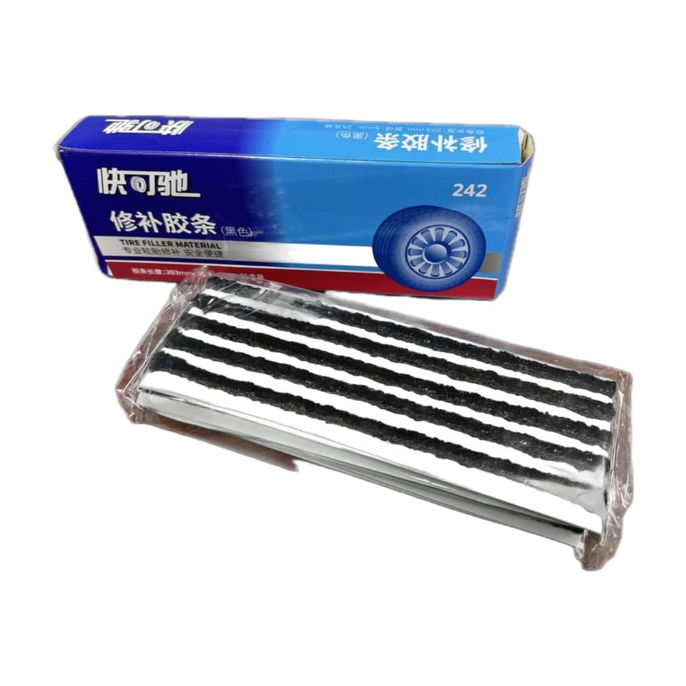 Tire Filler Material Black, 203mm x 6mm, 25pcs