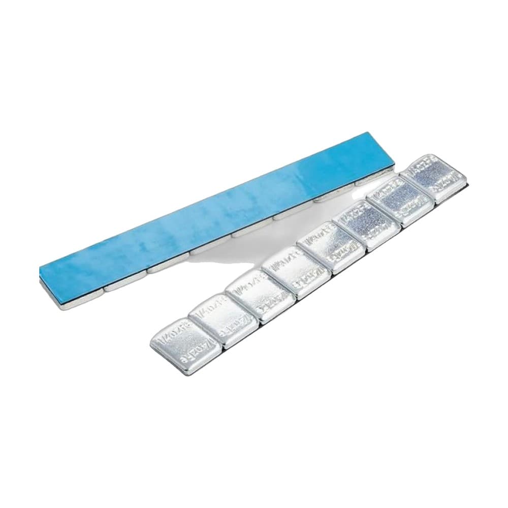 Easy Peel Stick-on Wheels Weight - 0.50 Oz x 6, 48pcs (144 Oz) - Grey