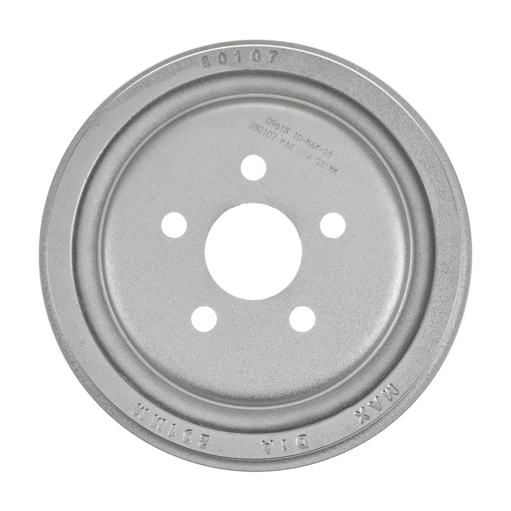 Coated Brake Drum B80107