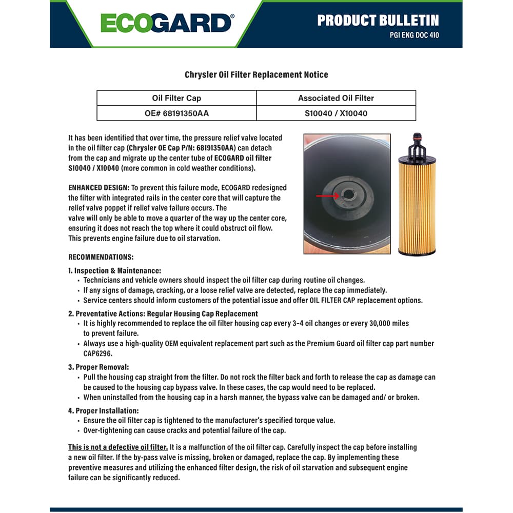 Synthetic Oil Filter S10040