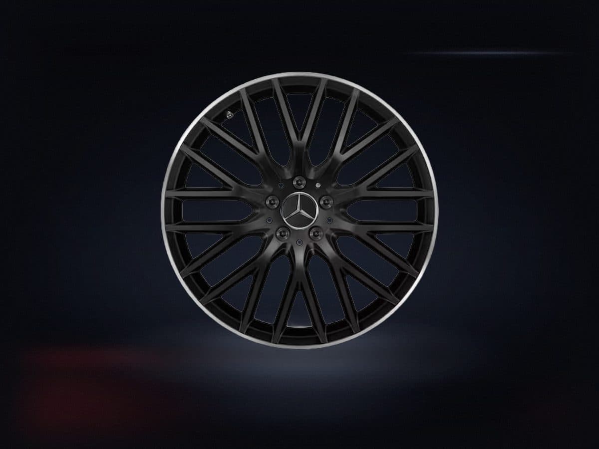 SuperSpeed Alloy Wheel 18×7.5 5x112 ET49 — Black, Mercedes Orginal, Made in Czech Republic