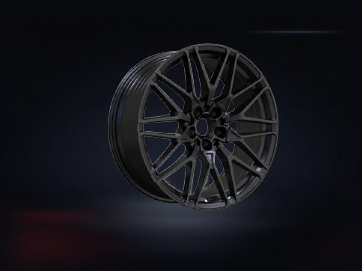 Ikon Alloy Wheel 20×9.0 5x112 ET30 — Black - Direct Fit Matte Black