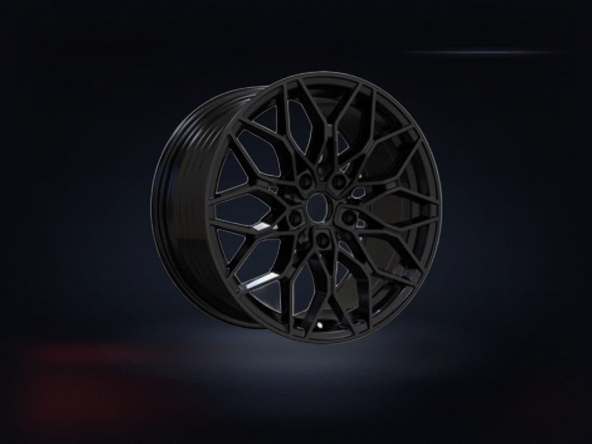 Ikon Alloy Wheel 18×8.0 5x120 ET35 — BLACK - DIRECT FIT BMW