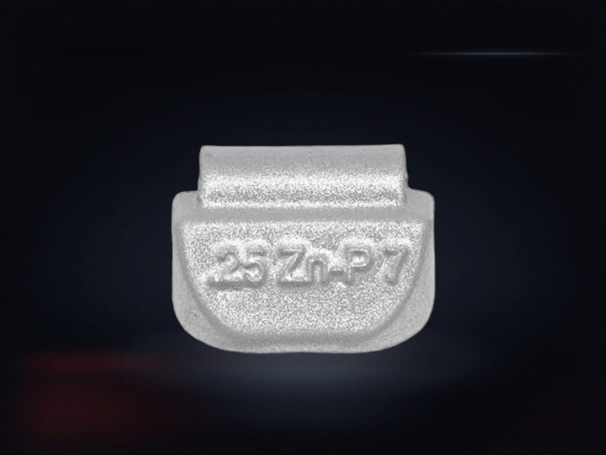 CK Auto P Style Zinc Clip-On Wheel Weights, 0.25oz, 50pcs per case