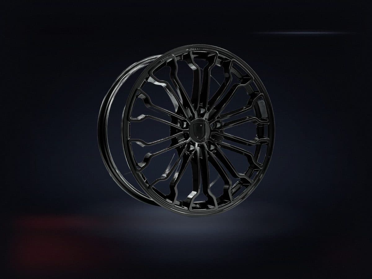 SuperSpeed Alloy Wheel 20×9.0 5x130 ET48 — R14 Gloss Black - Porsche