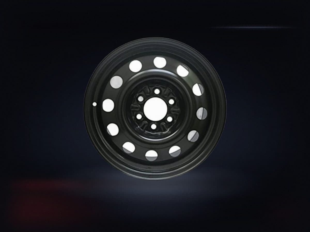 Ikon Steel Wheel 16×6.5 6x130 ET54 (Black Steel Wheel - Direct Fit Sprinter)