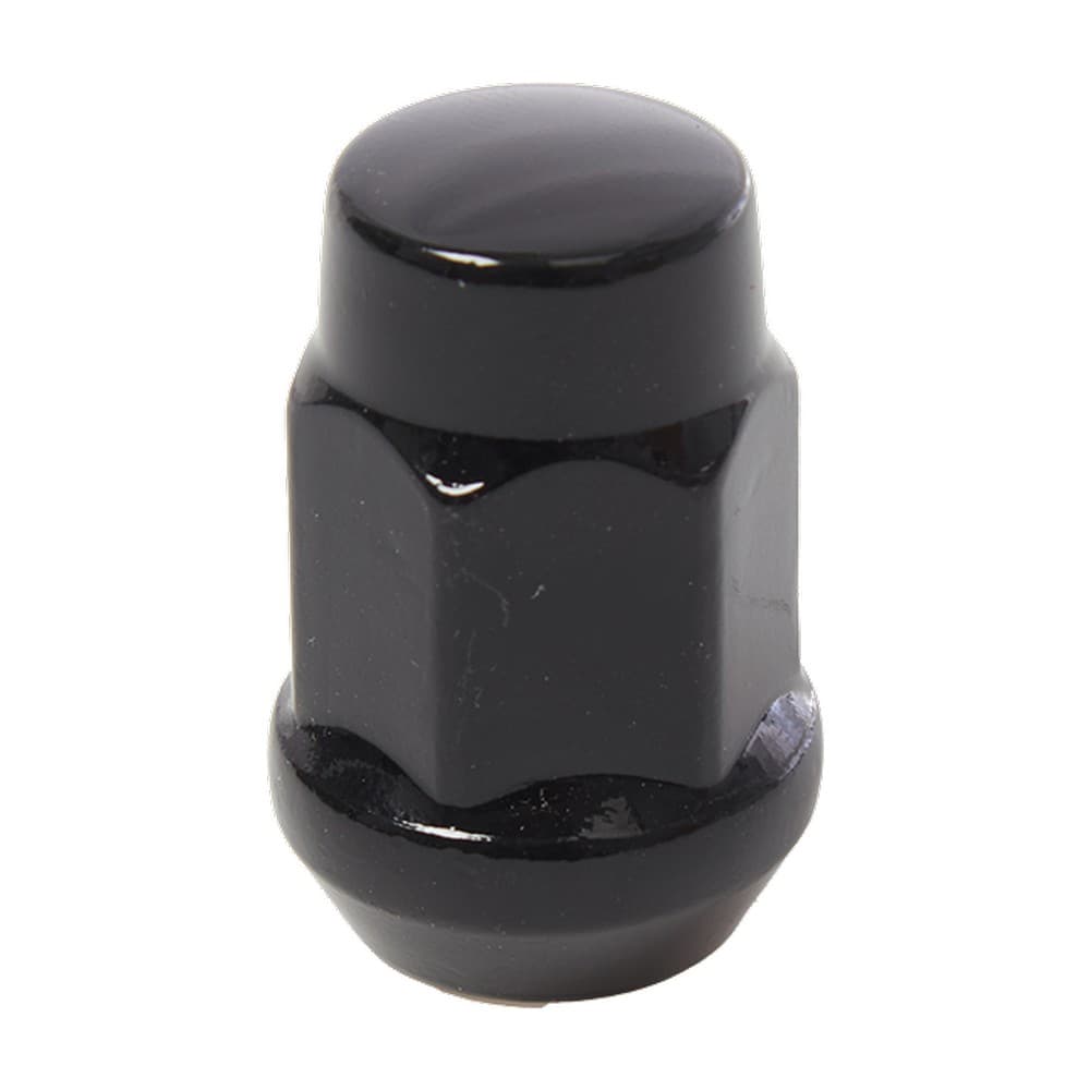 12x1.50 Acorn Nut Bulge 19mm Black Chrome