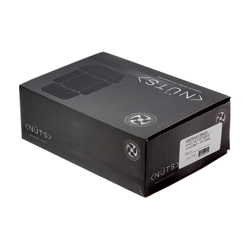 14x1.5 Box Kit 20pcs Black 7 Splines 1 Key (K569l)